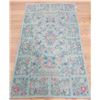 Image 1 : Green Crewel Work Carpet