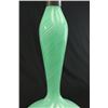 Image 3 : Murano Green Swirl Glass Lamp
