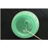 Image 5 : Murano Green Swirl Glass Lamp