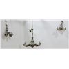 Image 1 : Chandelier with Matching Sconces