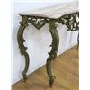 Image 2 : Baroque Style Marble Top Console Table