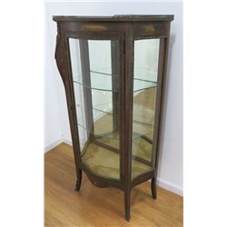 Vernis Martin Style French Curio Cabinet