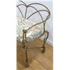 Image 3 : Tassel Gilt Metal Bench