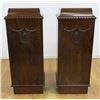 Image 1 : Pair of Figured Mahogany Sheraton Style Stands