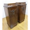 Image 2 : Pair of Figured Mahogany Sheraton Style Stands