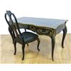Image 1 : Karges Chinoiserie Bronze Mounted Desk & Chair