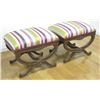 Image 1 : Pair of \"X\" Benches