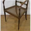 Image 3 : 2 Pair Adam Style Arm Chairs with Cane Seats