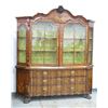 Dutch Rococo Burr-Walnut & Marquetry Cabinet