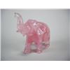 Image 1 : Chinese Rose Quartz Elephant