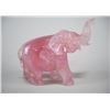 Image 2 : Chinese Rose Quartz Elephant