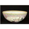 Image 2 : Chinese Eggshell Porcelain Pink Bowl on Stand