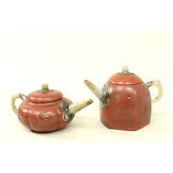 Two Asian Ceramic Teapots