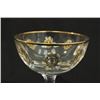 Image 3 : Set of Gilt & Cut Glass French Crystal Stemware