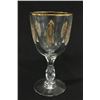 Image 4 : Set of Gilt & Cut Glass French Crystal Stemware