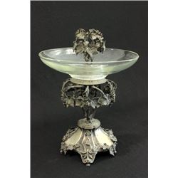 Silverplated Grape & Vine Centerpiece