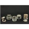 Image 7 : Assortment of Inkwells, Bottles & Candleholders