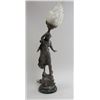 Image 2 : Metal Figural Torch Lamp