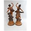 Image 9 : Pair of Man & Woman Spelter Figurines