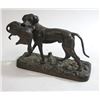 Image 2 : After Barye, Dog with Bird, Bronze