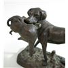 Image 3 : After Barye, Dog with Bird, Bronze