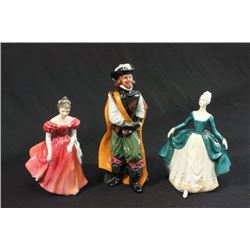 3 Royal Doulton Figures