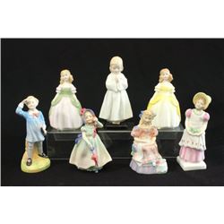 7 Royal Doulton Figurines