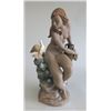 Image 1 : Lladro "Nude with Dove" with Gres Finish