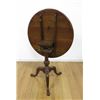 Image 4 : Queen Anne Cherry Wood Round Tilt Top Table