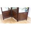 Image 3 : Aesthetic Movement Mahogany 3 Panel Screen