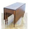 Image 1 : Cherry Antique Drop Leaf Table