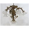 Image 1 : Baroque Style Bronze 7 Light Chandelier