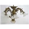 Image 3 : Baroque Style Bronze 7 Light Chandelier