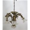 Image 4 : Baroque Style Bronze 7 Light Chandelier