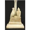 Image 3 : Alabaster Figural Table Lamp