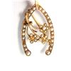 Image 2 : 14K & Seed Pearl Victorian Pin