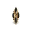 Image 1 : 14K & Onyx Ladies Ring