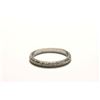 Image 2 : 2 Platinum Wedding Bands with Etched Designs