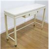 Image 1 : Tommi Parzinger White Lacquer Console