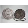 Image 1 : Round Turkish Silver Mirror & Plate