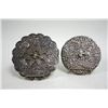 Image 1 : Two Round Turkish Silver Mirrors