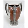 Image 3 : 800 German Silver Cup & Pairpoint Loving Cup