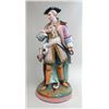 Image 2 : Pair of Early 19th c Unglazed Porcelain Figures
