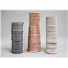 Image 1 : 3 James Makins Various Colored Vases