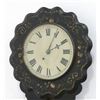 Image 2 : Victorian Papier Mache Wall Clock