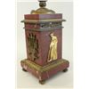 Image 10 : 3 Piece Bronze & Rouge Marble Clock Set