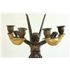Image 9 : 3 Piece Bronze & Rouge Marble Clock Set