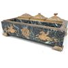 Image 3 : Bronze & Marble Inkwell Desk Set