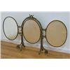 Image 1 : Bronze Trifold Table Top Mirror