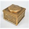Image 1 : Tiffany Studios, NY Bronze & Glass Inkwell